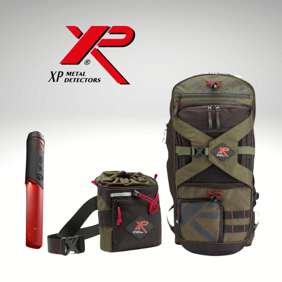 XP Accessories Bundle 1 - Pouch, MI-6 Pinpointer, & Backpack 280-Destination Gold Detectors