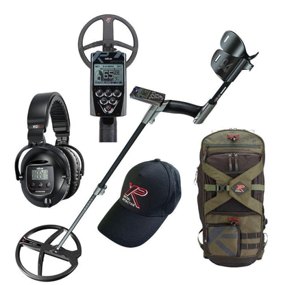 XP DEUS Metal Detector Full 9" Coil RC & WS5 - X35 + XP Cap + XP Backpack-Destination Gold Detectors